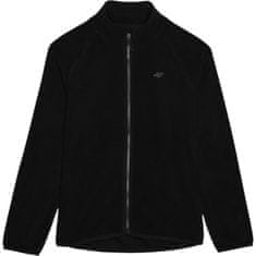 4F Športni pulover lifestyle črna 171 - 174 cm/L P1451