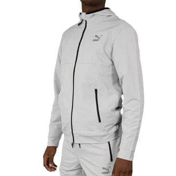 Puma Športni puloverji bela Clsx+ Fz