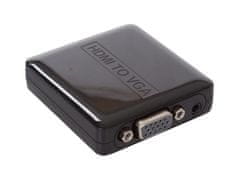 UNBRANDED Adapter HDMI v VGA + zvok 