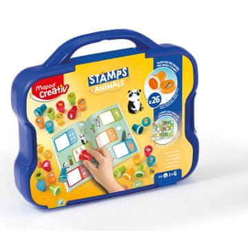 Maped Kreativni set štampiljke Živali Maped
