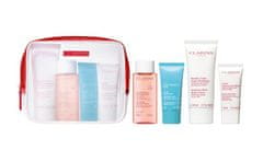 Clarins Darilni set za nego telesa in kože od glave do pete z vlažilnimi sestavinami