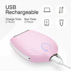 RIO Potovalni brivnik za ženske Go Smooth Pink