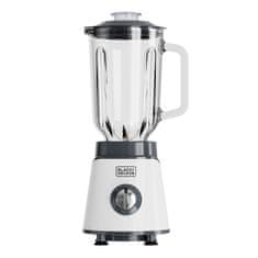 Mixér Black+Decker, BXJB1002E, stolní, čepele z nerezové oceli, 2 rychlosti, pulzní funkce, 1,5 l skleněný džbán, 1000 W