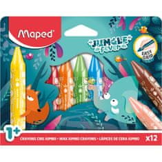 Maped Barvice voščenke Maped Jungle fever 12/1