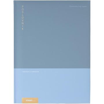 Street Poslovnik Uspeh Modro/moder