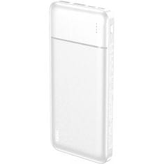 REMAX Powerbank Patch 10.000 mAh z LED indikatorjem in dvema USB izhodoma, bel