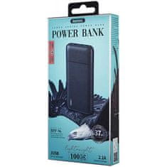 REMAX Powerbank Patch 10.000 mAh z LED indikatorjem in dvema USB izhodoma, temno moder