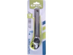 Extol Craft Lomilni nož s kovinsko ojačitvijo, 18mm