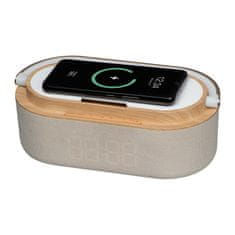 A DESIGN MoLu bluetooth zvočnik Limassol z brezžičnim polnjenjem in večnamensko funkcionalnostjo