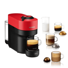 Krups Nespresso Vertuo Pop XN920510, rdeča, Kavni aparat
