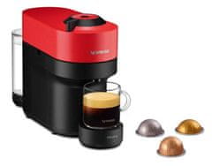 Krups Nespresso Vertuo Pop XN920510, rdeča, Kavni aparat