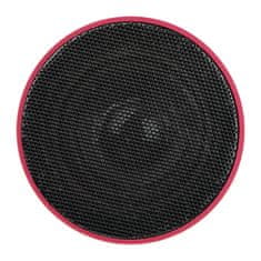 A DESIGN Bluetooth zvočnik Brest iz recikliranega aluminija in plute, rdeč