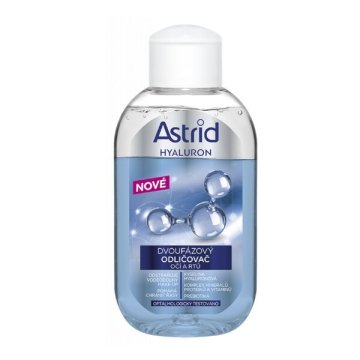 Astrid Hyaluron dvostopenjski odstranjevalec ličil za oči in ustnice 125 ml
