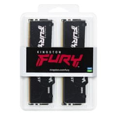 Kingston Fury Beast 64GB (2x16GB) 6400MT/s DDR5 CL32 EXPO KF564C32BBEAK2-64 RGB ram pomnilnik