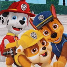Paw Patrol Paw Patrol Chase Marshall Rubble HITRO SUŠEČA Plažna brisača, kopalna brisača za otroke BOMBAŽA 70x140 cm OEKO-TEX 