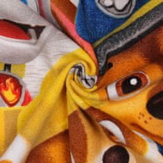 Paw Patrol Paw Patrol Chase Marshall Rubble HITRO SUŠEČA Plažna brisača, kopalna brisača za otroke BOMBAŽA 70x140 cm OEKO-TEX 