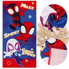 MARVEL COMICS MARVEL Spidey and His Amazing Friends HITRO SUŠILNI Plažna brisača, kopalna brisača za otroke BOMBAŽNA 70x140 cm OEKO-TEX 