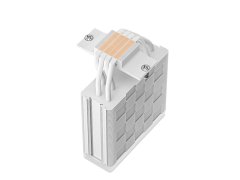 DEEPCOOL DeepCool AG400 hladilnik za procesor, ARGB V2, 120mm, bel (R-AG400-WHAMMN-GJD)