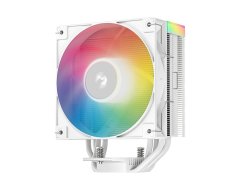 DEEPCOOL DeepCool AG400 hladilnik za procesor, ARGB V2, 120mm, bel (R-AG400-WHAMMN-GJD)