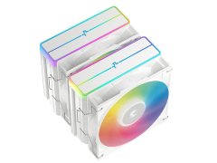 DEEPCOOL DeepCool AG620 hladilnik za procesor, ARGB V2, 2x120mm, bel (R-AG620-WHAMMN-GJD)
