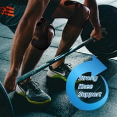 Netscroll Set 10-ih kinezioloških trakov za kolena, kineziološki trak za močno oporo in stabilnost, elastičen in vodoodporen, za šport in lajšanje bolečin, KinesTape