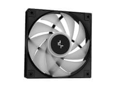 DEEPCOOL AIO Liquid Cooler LE240 V2 komplet za tekočinsko hlajenje, 240mm, ARGB, črn (R-LE240-BKAMMC-G-2)
