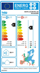 Beko Klimatska naprava BEHPG125/ BEHPG126 z montažo