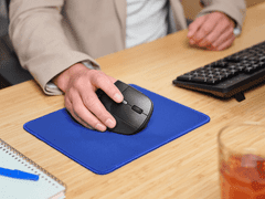 Trust Bayo II brezžična miška, ergonomična, črna