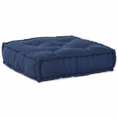 Vidaxl Modularni Poufi 3 kosi iz indigo tkanine