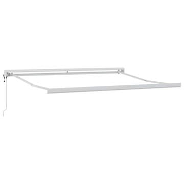 Vidaxl Okvir tende Bela 350 x 250 cm Aluminij