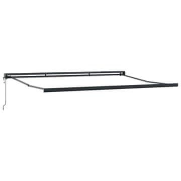 Vidaxl Okvir tende Antracit 400 × 300 cm Aluminij