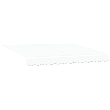 Vidaxl Nadomestno platno za tendo Bela 300 x 250 cm Platno