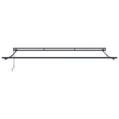Vidaxl Okvir tende Antracit 4 × 3 m Braščen jeklo, aluminij