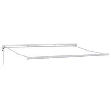 Vidaxl Okvir tende Bela 450 × 300 cm Aluminij