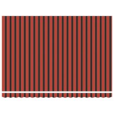 Vidaxl Vlečna tenda Oranžna in Rjava 450 × 300 cm Poliester