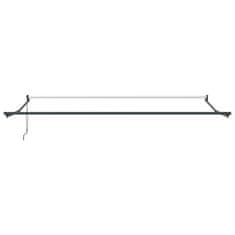 Vidaxl Zložen okvir senčila Antracit 400 × 300 cm Aluminij