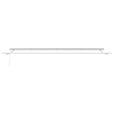 Vidaxl Vlečna tenda Oranžna in Rjava 600 × 300 cm