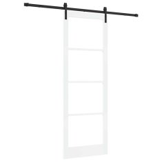 Vidaxl Drsna vrata &apos;ORKDAL&apos;Bela 83x232 cm