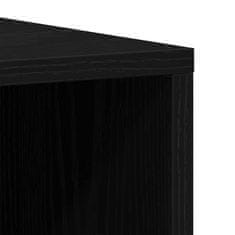 Vidaxl Komplet pohištva za kopalnico 3 pcs Črna 60 x 30 x 60 cm
