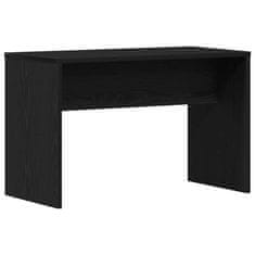 Vidaxl Oblečen stol Črni hrast 70 x 35 x 45 cm Konstruiran les