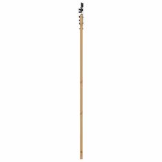Vidaxl Komplet drsnih vrat ORKDAL Naravna in črna 93 x 211 cm