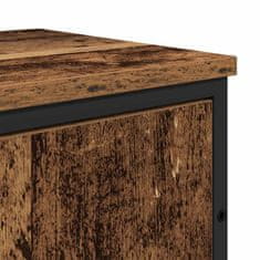 Vidaxl Komplet pohištva za kopalnico 2 pcs Rjava 60 x 30 x 60 cm