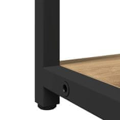 Vidaxl Komplet omaric za kopalnico s polico 3 pcs artisan hrast