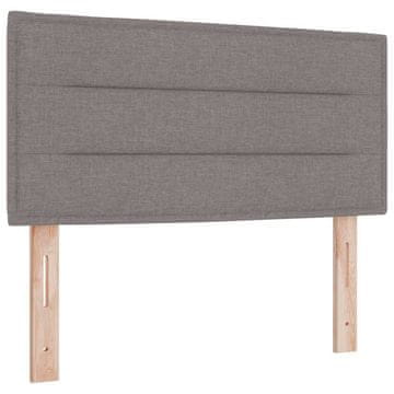Vidaxl Vzglavje Taupe 90 cm blago