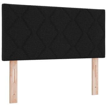 Vidaxl Vzglavje Črna 90 cm blago
