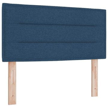 Vidaxl Vzglavje Modra 90 cm blago