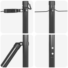 Vidaxl T-stebri s konico, 52 kosov, Ø32 mm, 140 cm, cinkano jeklo