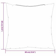 Vidaxl Blazine za metanje 4 pcs Roza 60 x 60 cm blago