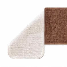 Vidaxl Podloge proti zdrsu za stopnice 15 szt. Rumena 75 x 20 cm PP