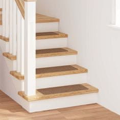Vidaxl Podloge proti zdrsu za stopnice 15 szt. Rumena 60 x 25 cm PP